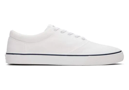 Men MenFenix White Canvas TOMS Sneakers