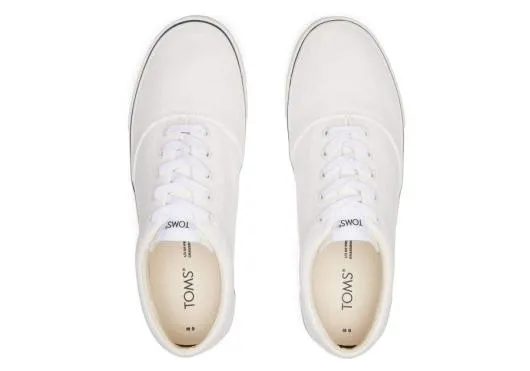 Men MenFenix White Canvas TOMS Sneakers
