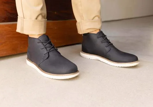 Men MenNavi Black Water Resistant Boot Water Resistant Black TOMS Boots