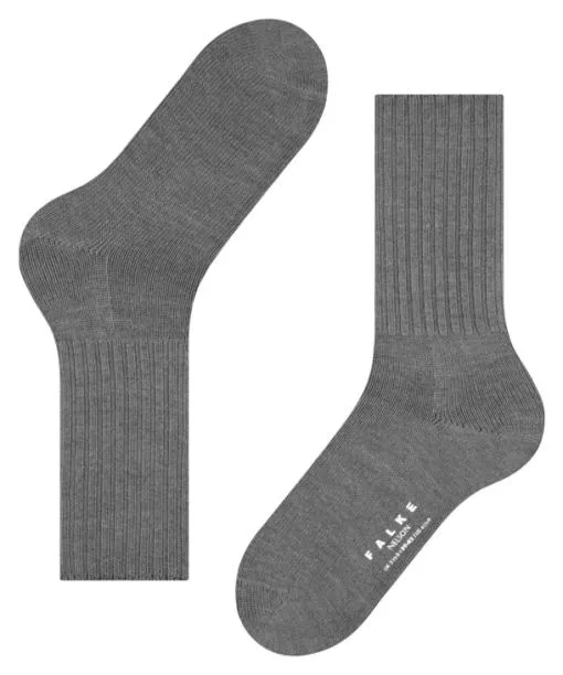 Men Nelson Men Socks Dark Grey FALKE Socks