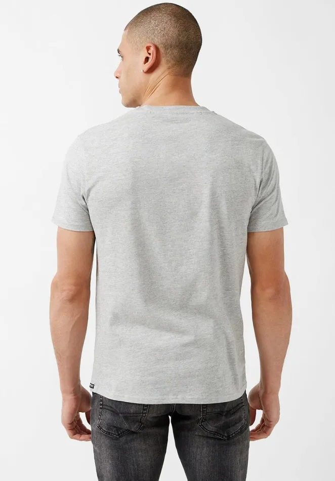 Men Newson Black Buttoned TShirt Black Buffalo David Bitton Tops and Tees