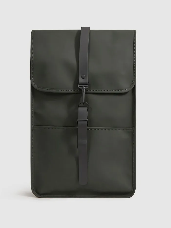 Men Reiss Brands Flap Backpack Green