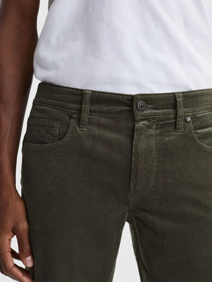Men Reiss Jeans Corduroy Jeans Forest Shadow