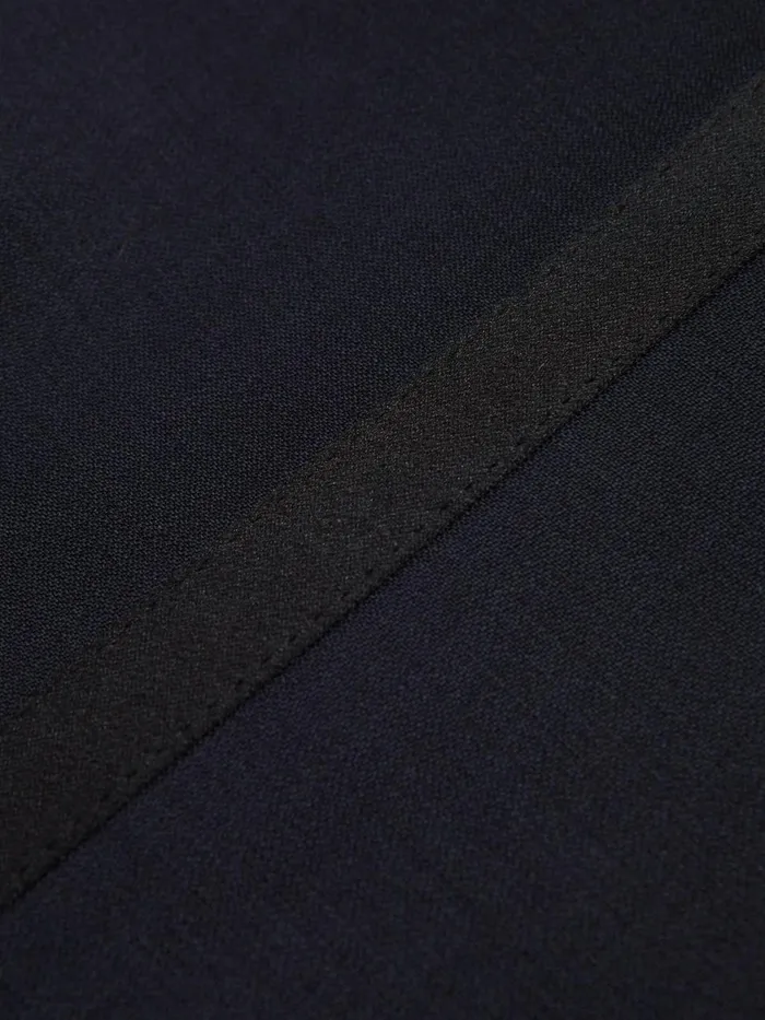 Men Reiss Suits and Tailoring Jacobson Slim Fit Wool Blend Trousers Navy