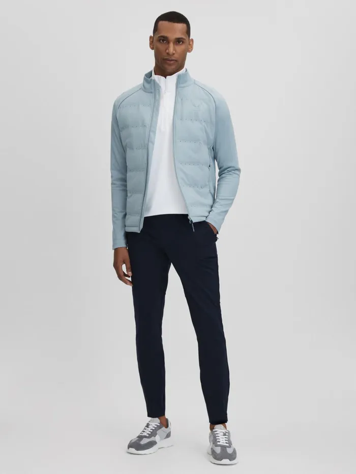 Men Reiss Sweats Hoodies and Joggers Eli Castore Performance Slim Fit Joggers Midnight Navy