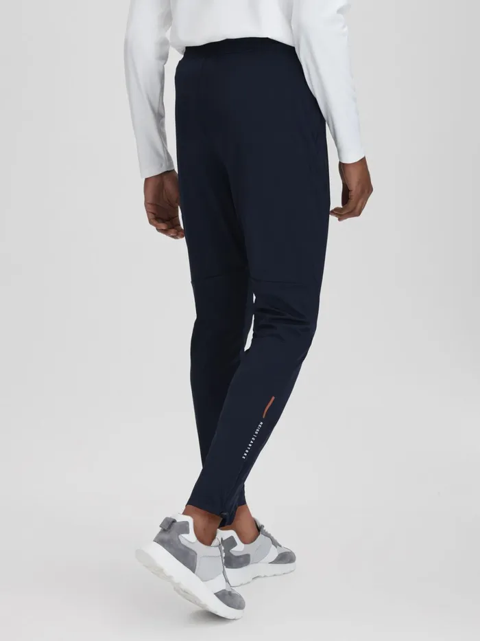 Men Reiss Sweats Hoodies and Joggers Eli Castore Performance Slim Fit Joggers Midnight Navy