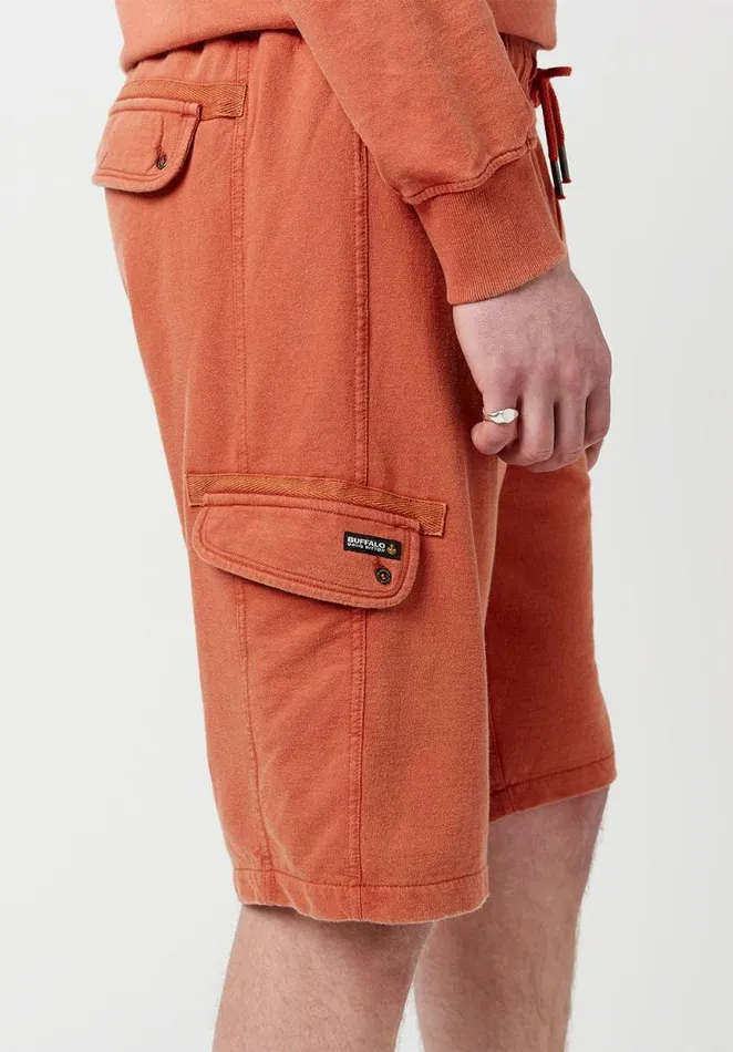Men Relaxed Buchost Terry Shorts Teracotta Buffalo David Bitton Shorts