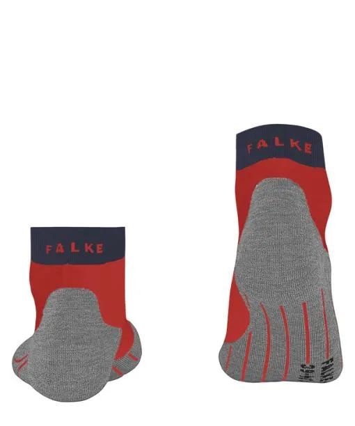 Men RU4 Endurance Short Men Running Short Sock Tangerine FALKE Running Socks