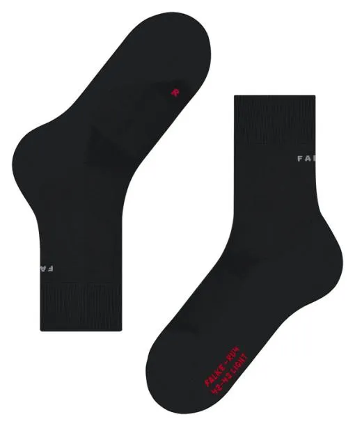 Men RU4 Light Performance Men Running Socks Black FALKE Running Socks