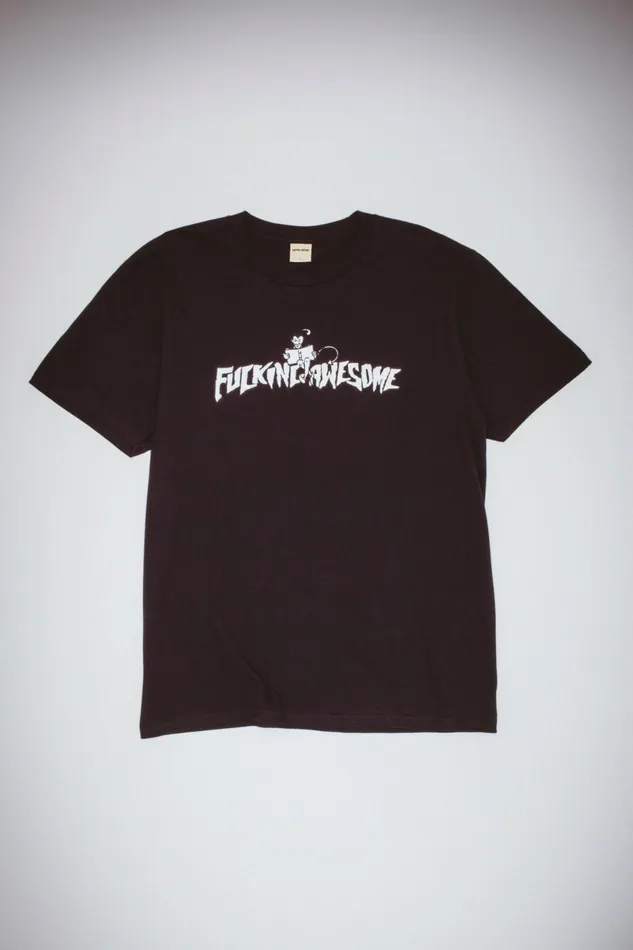 Men Sam Hill Logo Tee Fucking Awesome Short Sleeve Men Sam Hill Logo Tee Fucking Awesome Short Sleeve
