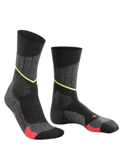 Men SC1 Men Skiing Socks Black FALKE Ski Socks