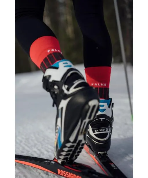 Men SC1 Men Skiing Socks Black FALKE Ski Socks
