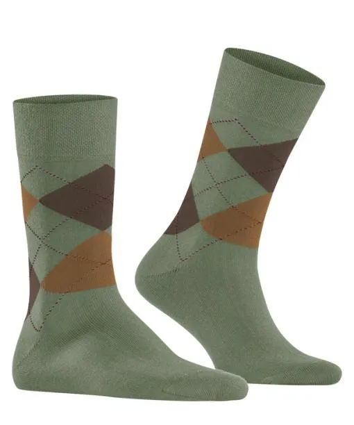 Men Sensitive Argyle Men Socks Khaki FALKE Socks