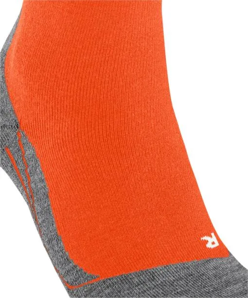 Men SK2 Intermediate Men Skiing Kneehigh Socks Flash Orange FALKE Ski Socks