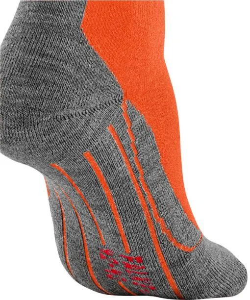 Men SK2 Intermediate Men Skiing Kneehigh Socks Flash Orange FALKE Ski Socks