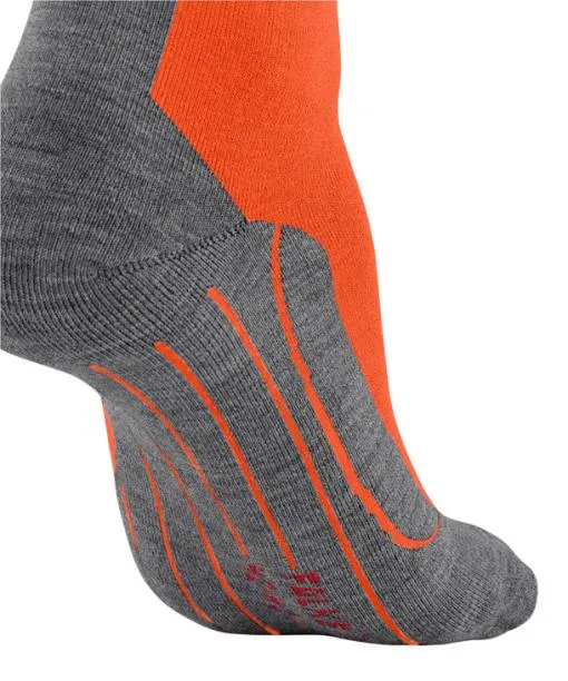 Men SK4 Advanced Men Skiing Kneehigh Socks Flash Orange FALKE Ski Socks