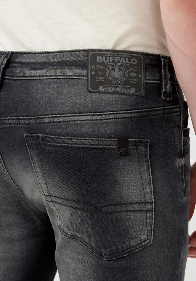 Men Skinny Max Black Men039s Jeans Black Buffalo David Bitton Skinny Max