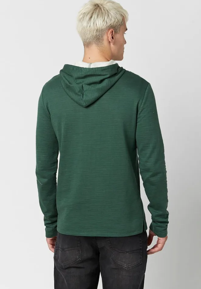Men Slim Fit Koyo Hoodie Trekking Buffalo David Bitton Sweaters