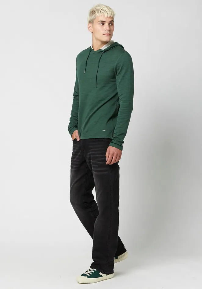 Men Slim Fit Koyo Hoodie Trekking Buffalo David Bitton Sweaters