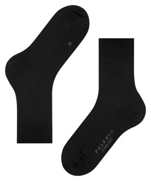 Men Stabilizing Wool Everyday Men Socks Black FALKE Functionals