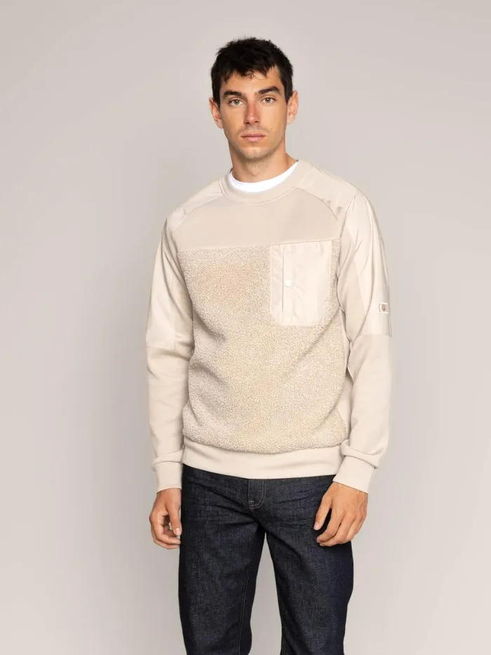 Men Sweatshirts MOS MOSH MMGGlover Crew Sweat Soft Kit