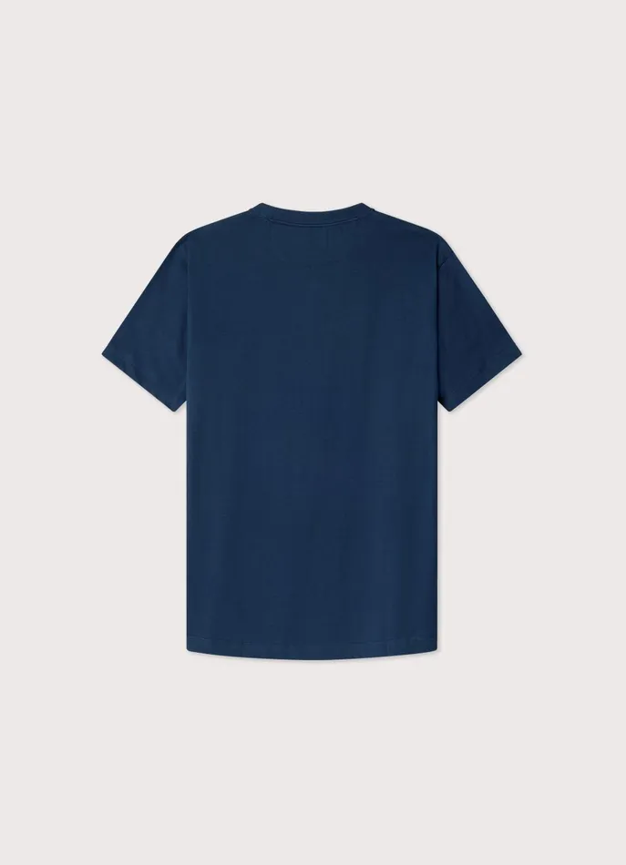 Men TShirts and Sweatshirts Faonnable Regular Fit TShirt Naval Blue