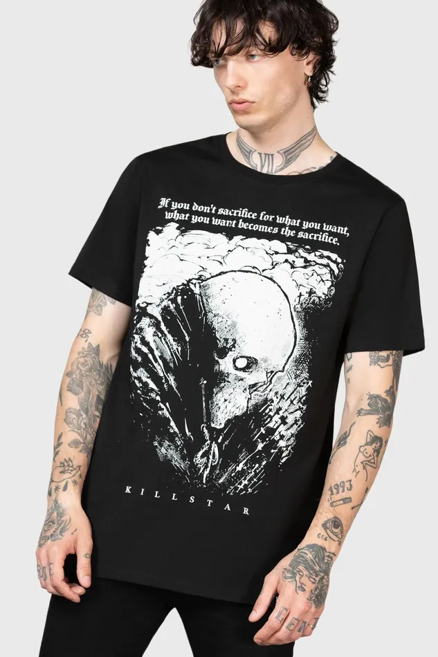 Men TShirts and Vests Killstar Lonely Dark TShirt