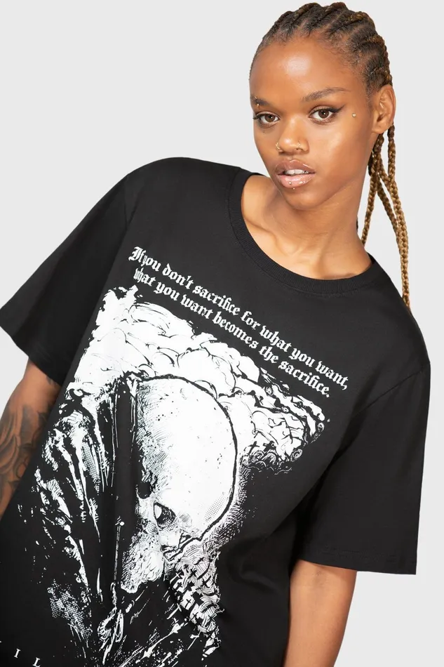 Men TShirts and Vests Killstar Lonely Dark TShirt