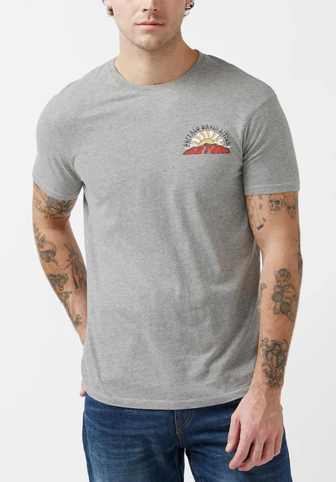 Men Tatins Heather Grey ShortSleeve Mens TShirt Heather Grey Buffalo David Bitton Tops and Tees Men Tatins Heather Grey ShortSleeve Mens TShirt Heather Grey Buffalo David Bitton Tops and Tees