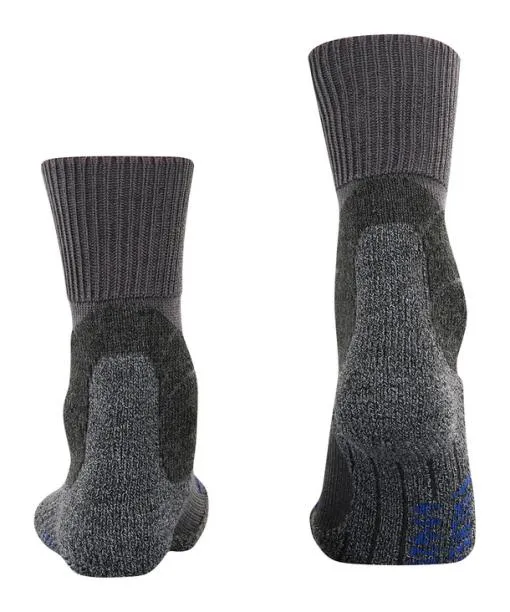 Men TK1 Adventure Cool Men Trekking Socks Asphalt Mel FALKE Hiking Socks