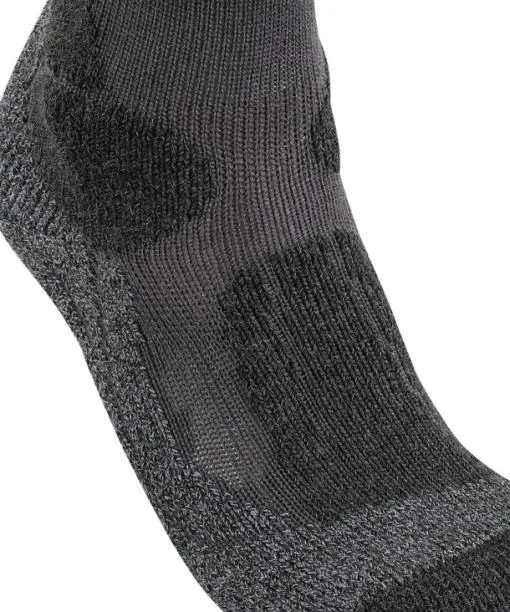 Men TK1 Adventure Cool Men Trekking Socks Asphalt Mel FALKE Hiking Socks