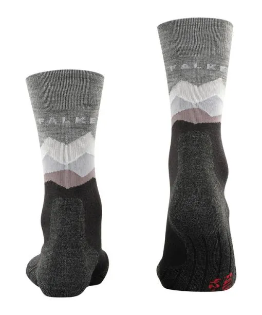 Men TK2 Explore Men Trekking Socks Black FALKE Hiking Socks