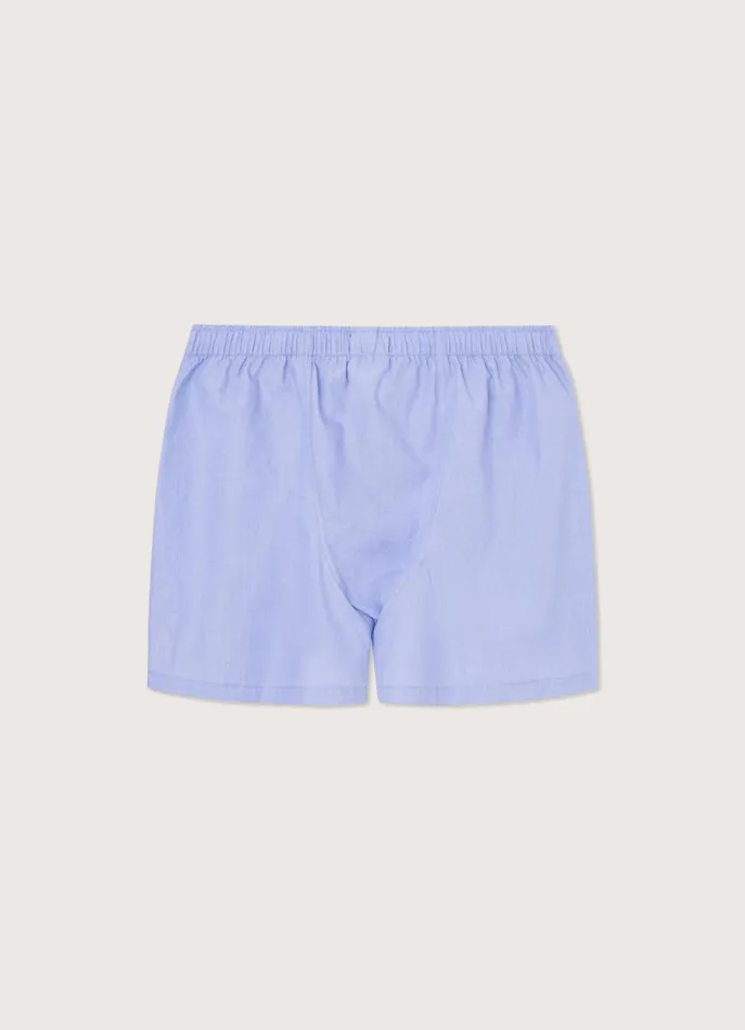 Men Underwear Faonnable FilAFil Cotton Boxer Light Blue