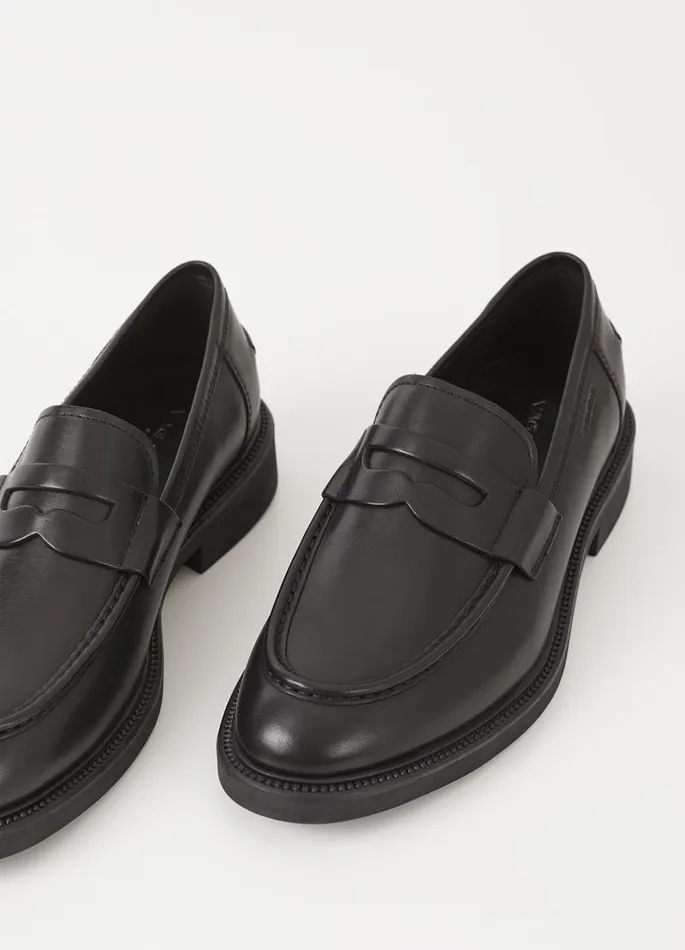 Men Vagabond Loafers ALEX M LOAFER Black Leather