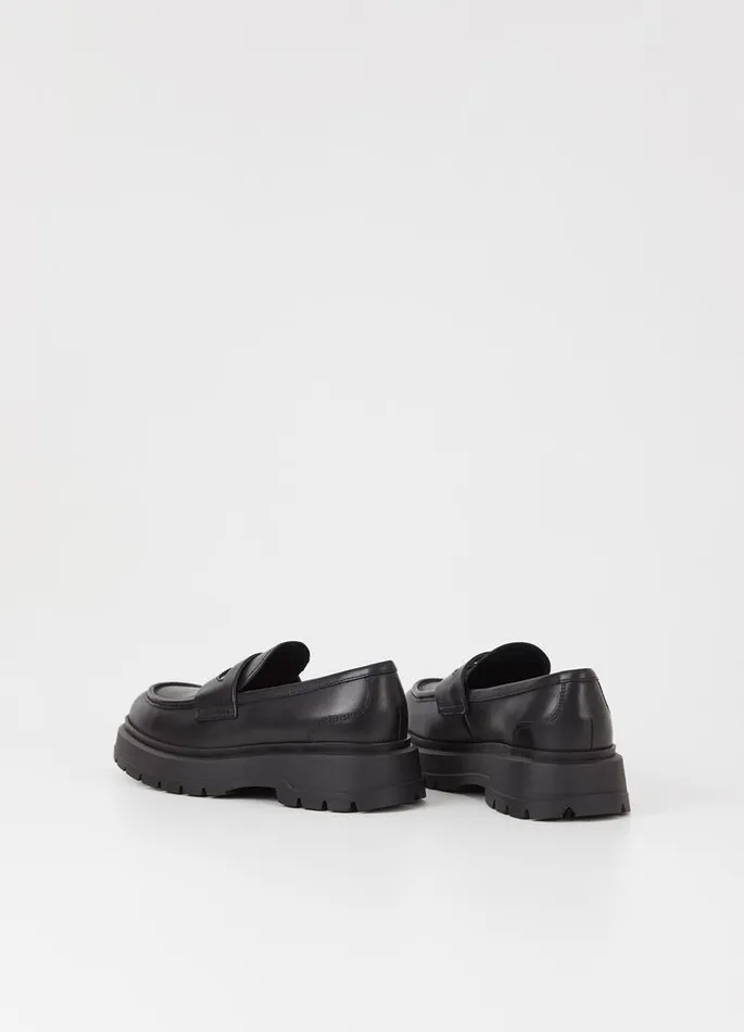Men Vagabond Loafers JEFF LOAFER Black Leather