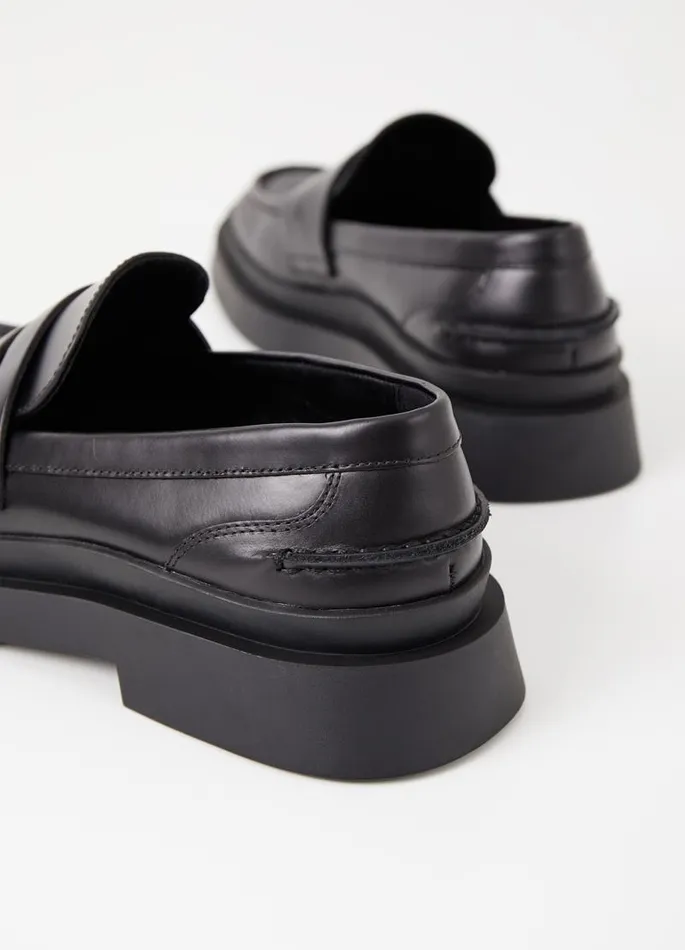 Men Vagabond Loafers MIKE LOAFER Black Leather