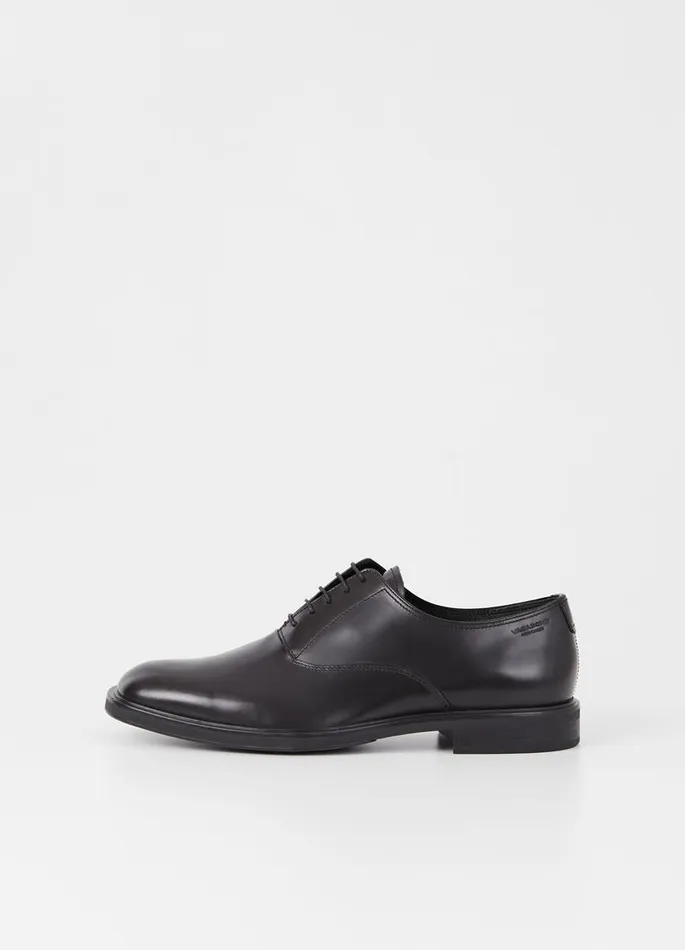 Men Vagabond Shoes ANDREW SHOES Black Polished Leather