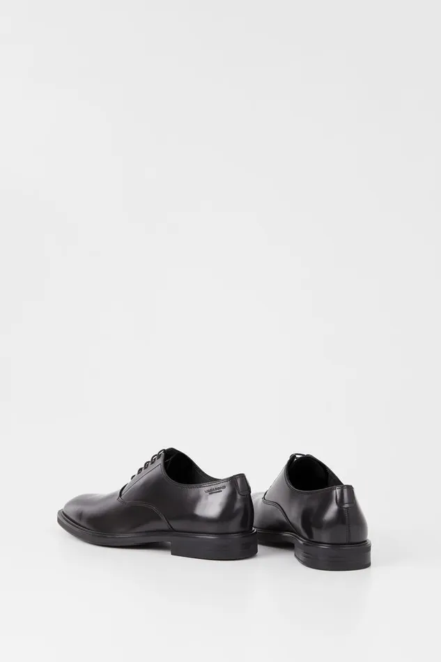 Men Vagabond Shoes ANDREW SHOES Black Polished Leather