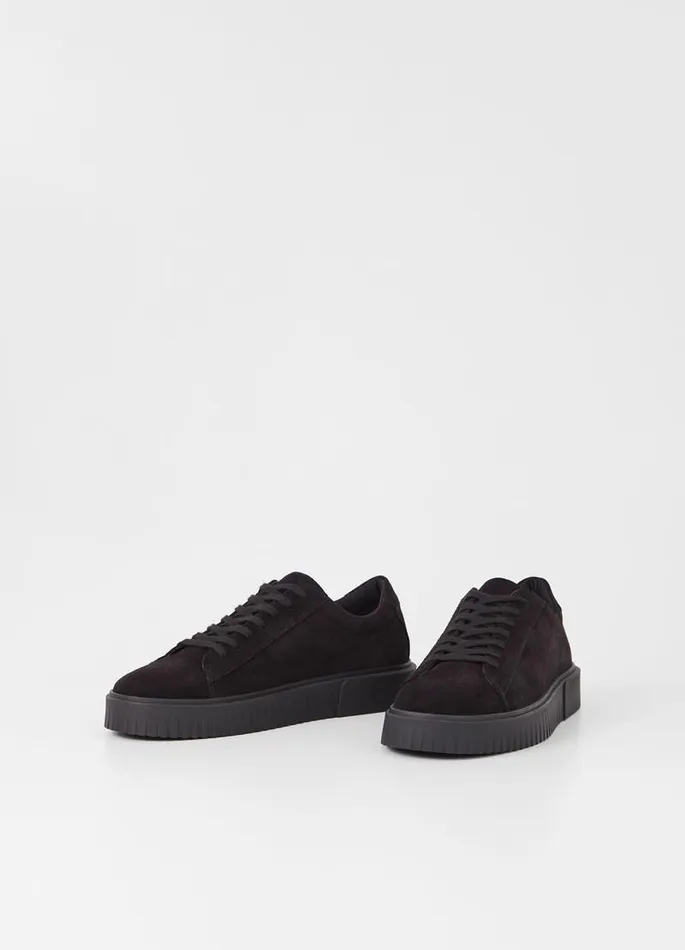 Men Vagabond Sneakers DEREK SNEAKERS Black Suede