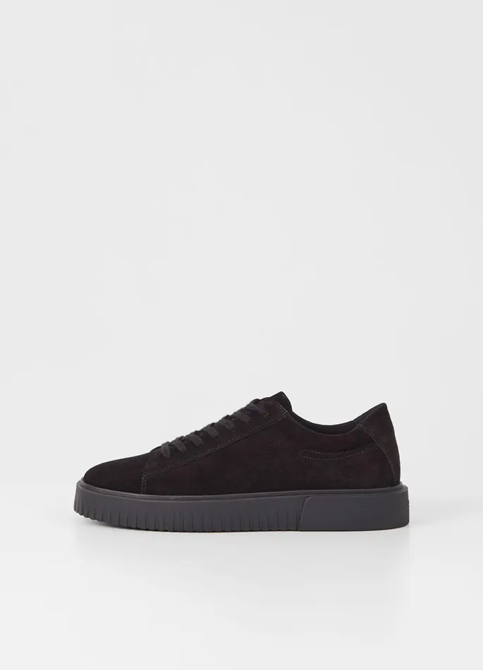 Men Vagabond Sneakers DEREK SNEAKERS Black Suede