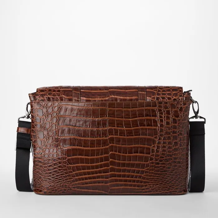 MenWomen Brahmin Travel Mason Messenger Chestnut Baypoint