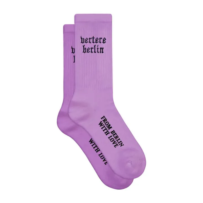 MenWomen SOCKS Vertere Berlin OLD BERLIN TENNIS SOCKS 8211 DUSTY LAVENDER