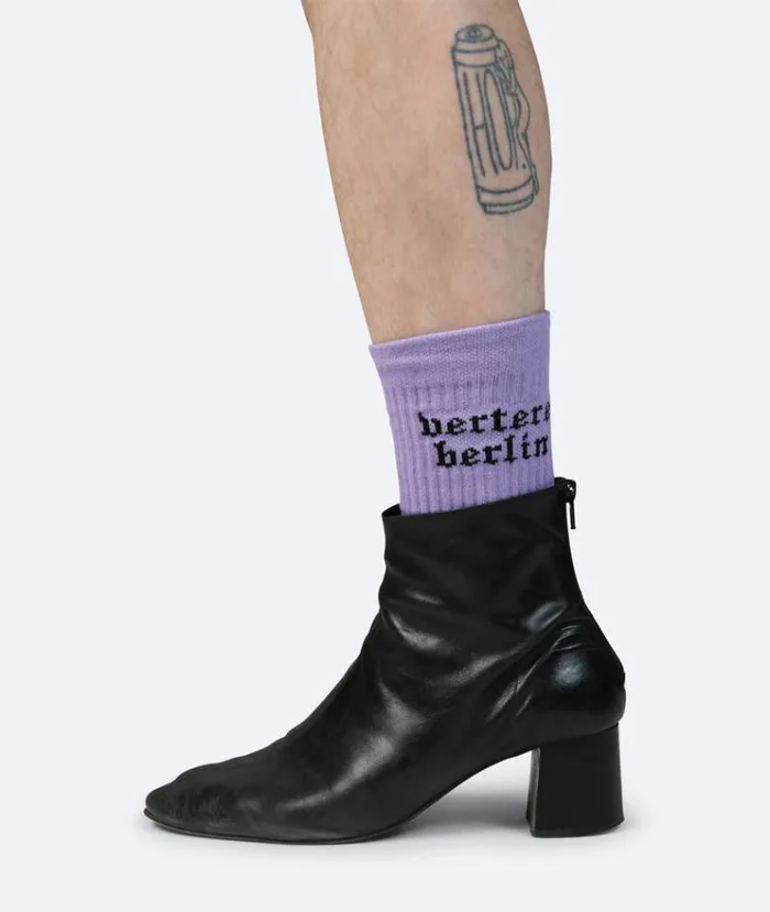 MenWomen SOCKS Vertere Berlin OLD BERLIN TENNIS SOCKS 8211 DUSTY LAVENDER