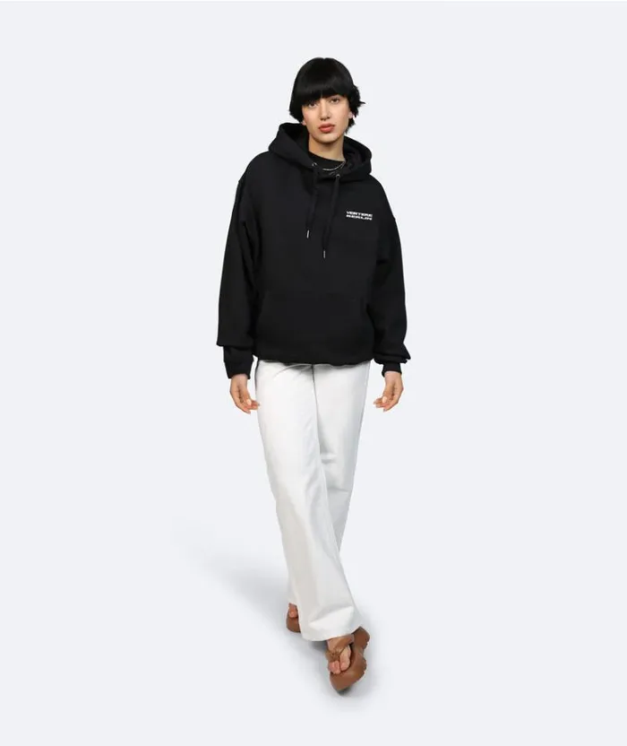 MenWomen SWEATERS and HOODIES Vertere Berlin ECSTASY HOODIE 8211 BLACK
