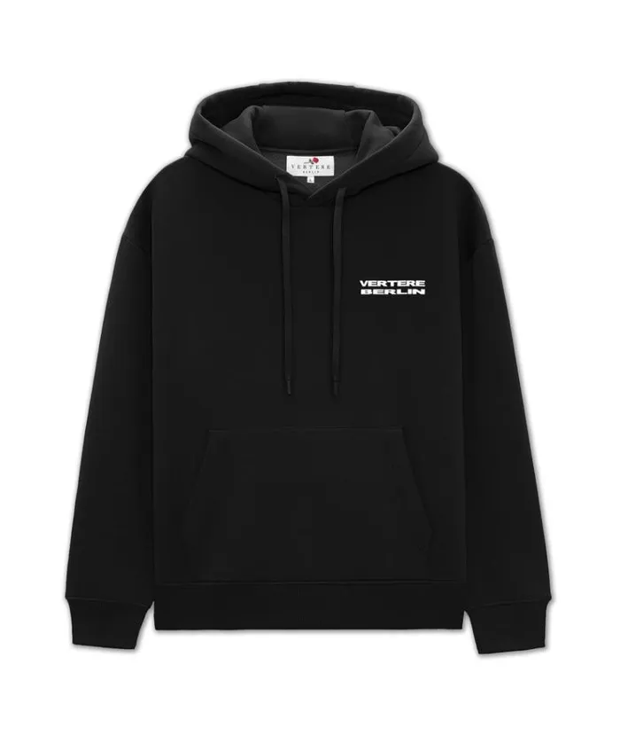 MenWomen SWEATERS and HOODIES Vertere Berlin ECSTASY HOODIE 8211 BLACK