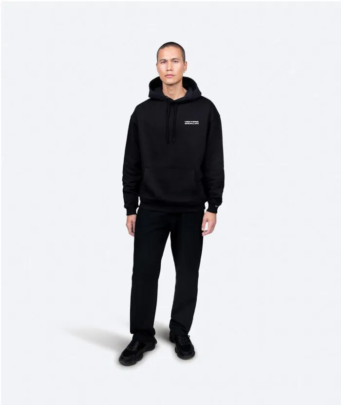 MenWomen SWEATERS and HOODIES Vertere Berlin ECSTASY HOODIE 8211 BLACK