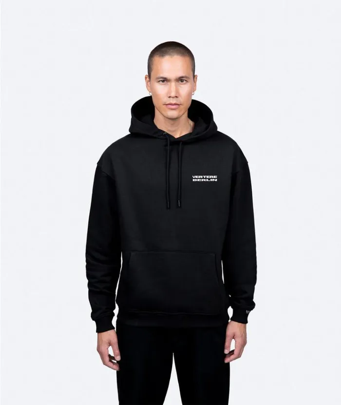 MenWomen SWEATERS and HOODIES Vertere Berlin ECSTASY HOODIE 8211 BLACK