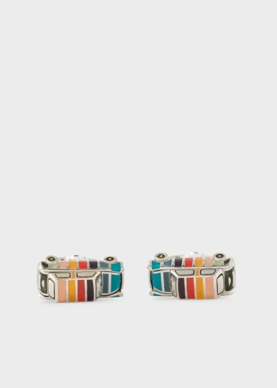 Mens 039Artist Stripe039 Mini Cufflinks Paul Smith Cufflinks