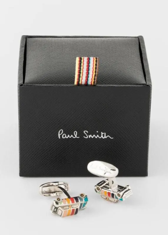 Mens 039Artist Stripe039 Mini Cufflinks Paul Smith Cufflinks Mens 039Artist Stripe039 Mini Cufflinks Paul Smith Cufflinks
