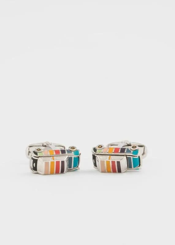 Mens 039Artist Stripe039 Mini Cufflinks Paul Smith Cufflinks Mens 039Artist Stripe039 Mini Cufflinks Paul Smith Cufflinks